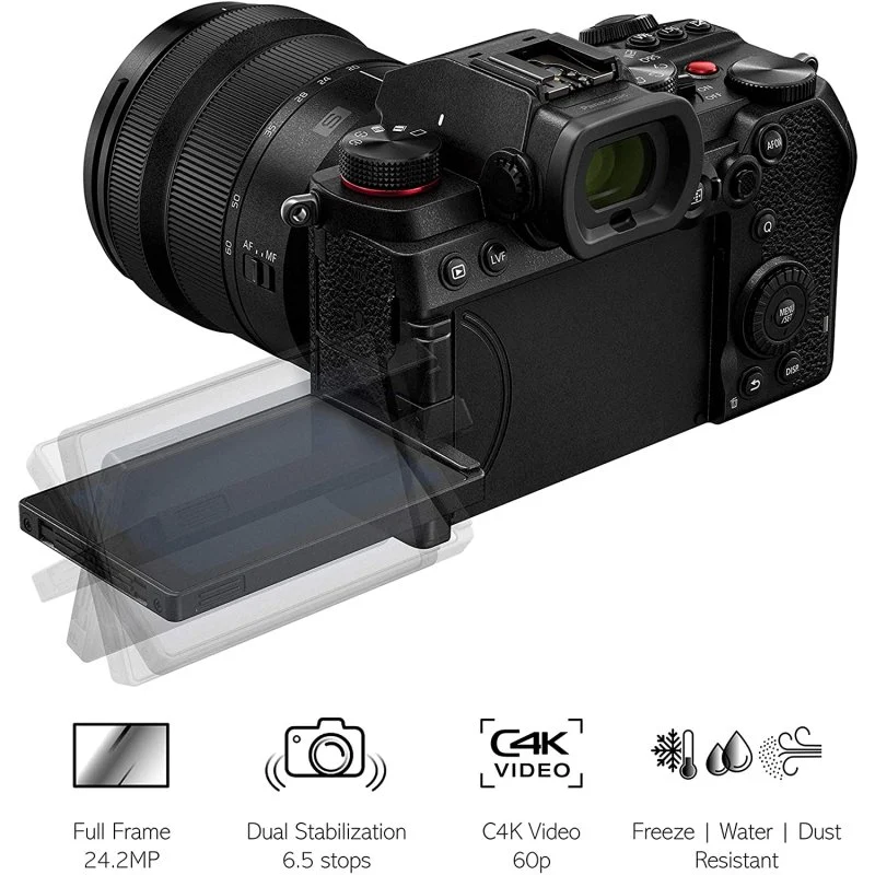 Detalle 2 de Panasonic Lumix DC-S5 24MP: ficha práctica para decidir si merece la pena