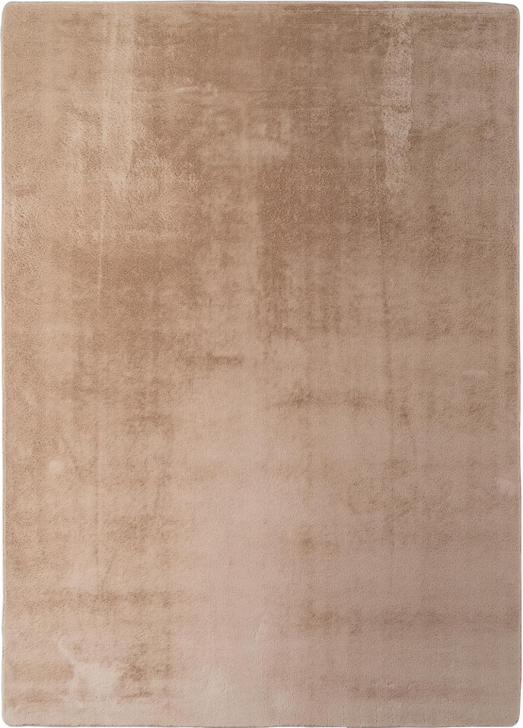 Thumbnail 5 de SIMPEX Alfombra Redonda Beige 200 cm | Suave, Antideslizante y Lavable