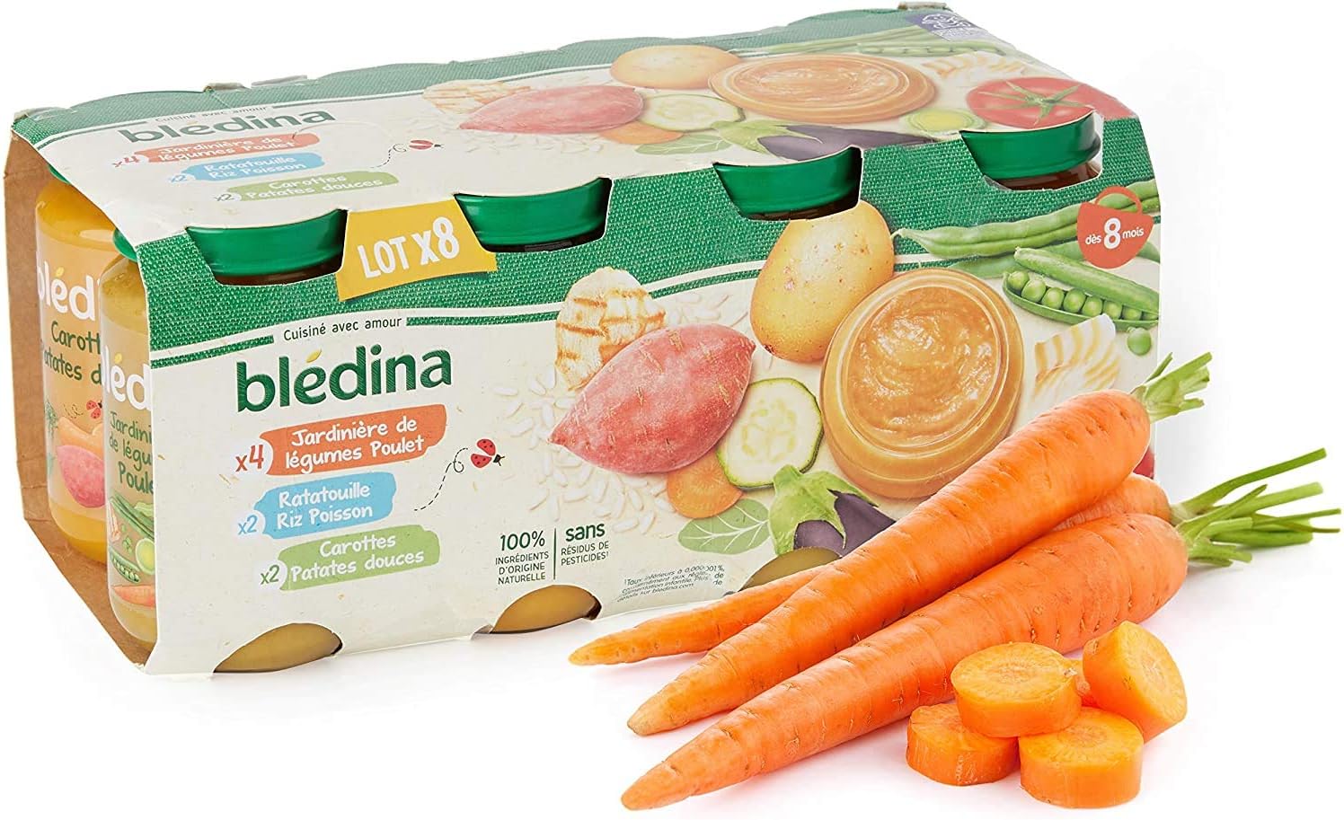Thumbnail 6 de Blédina Petits Pots 24x200g