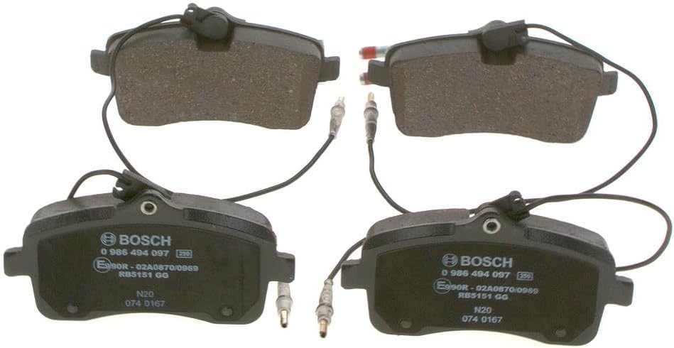 Detalle de Bosch BP1007 plaquettes avant 4 pièces