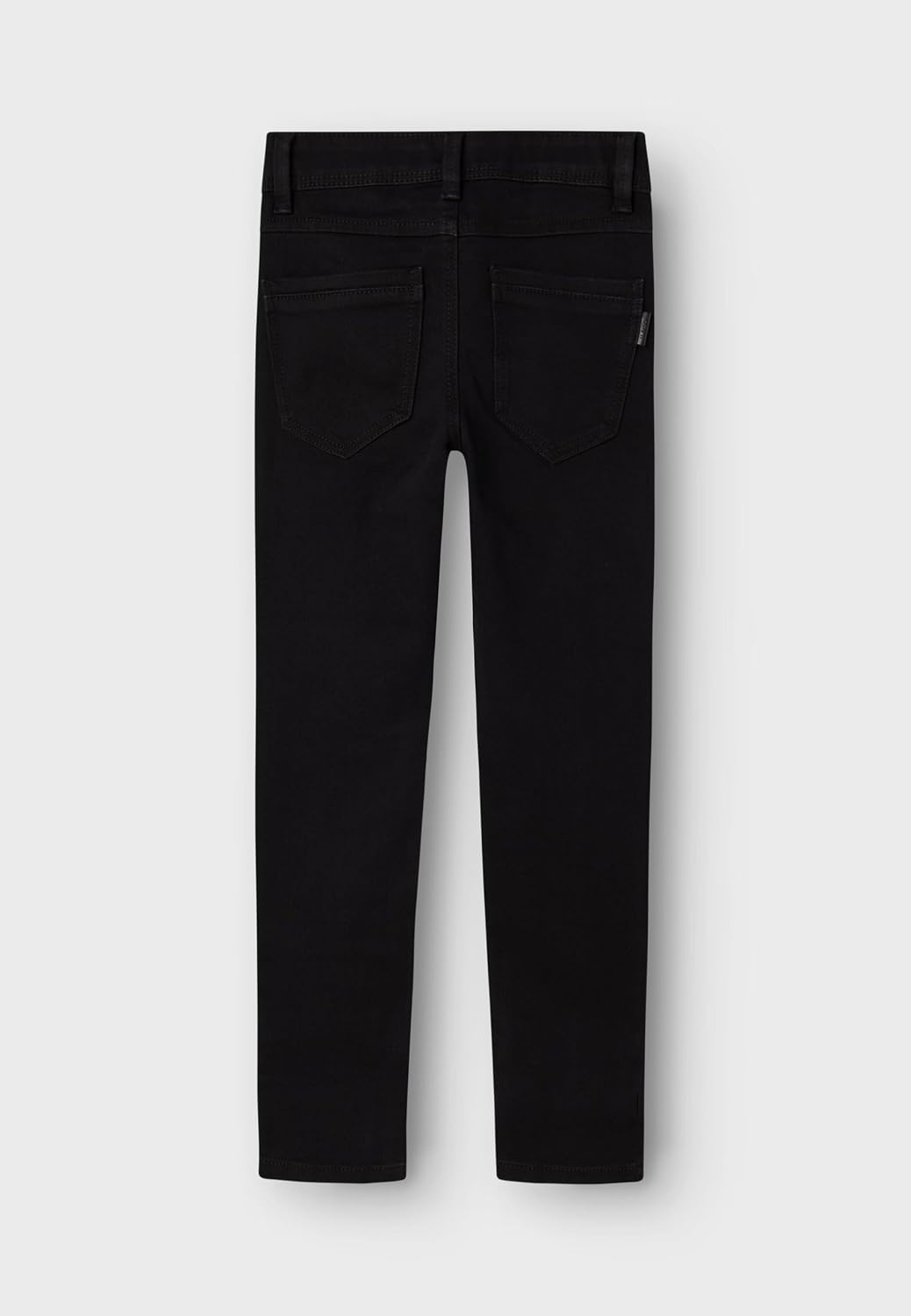 Detalle de NAME IT Jungen Nkmsilas Xslim 2002-tx Noos Slim-fit-Jeans, Schwarz, 146 EU