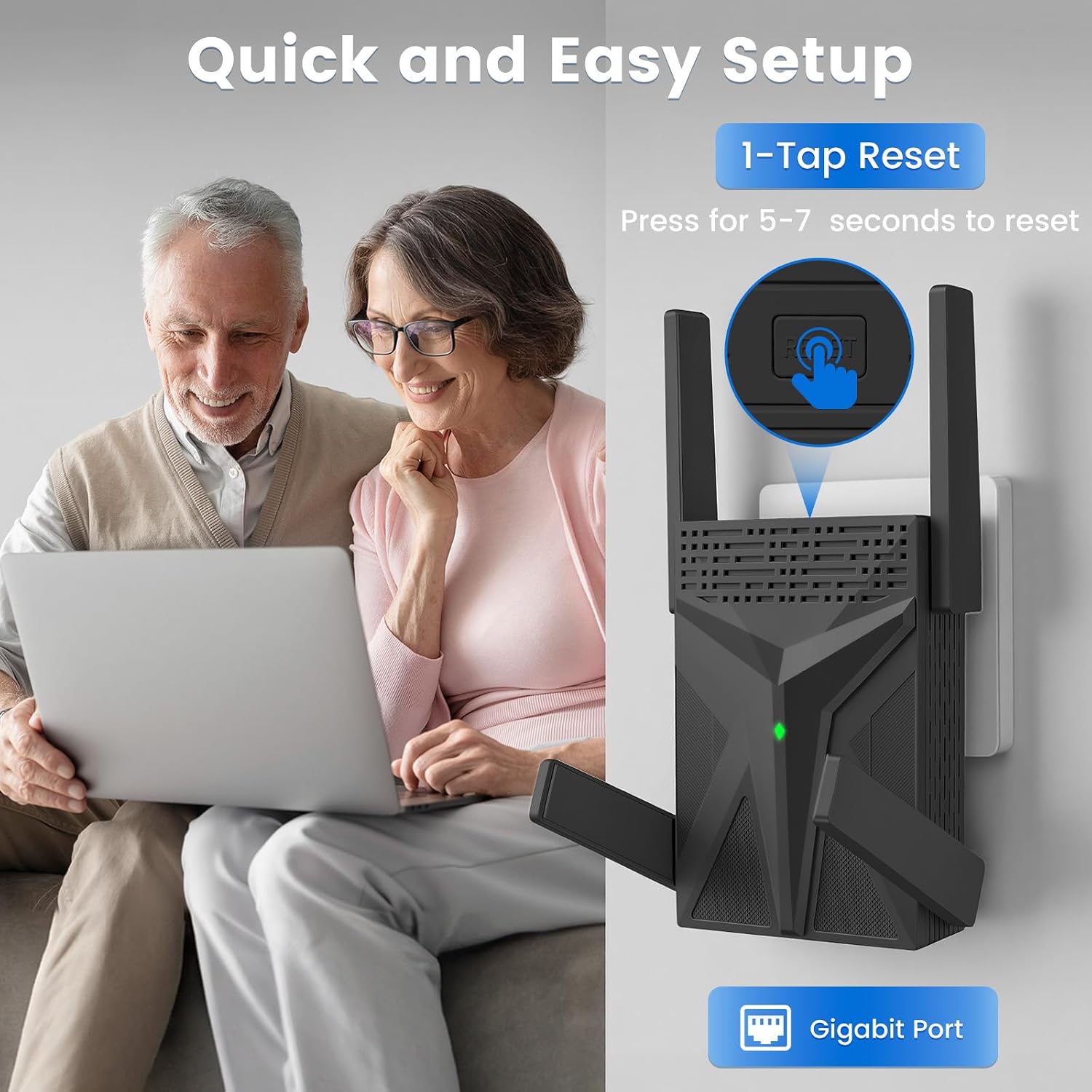 Thumbnail 4 de WiFi range extender AX1800