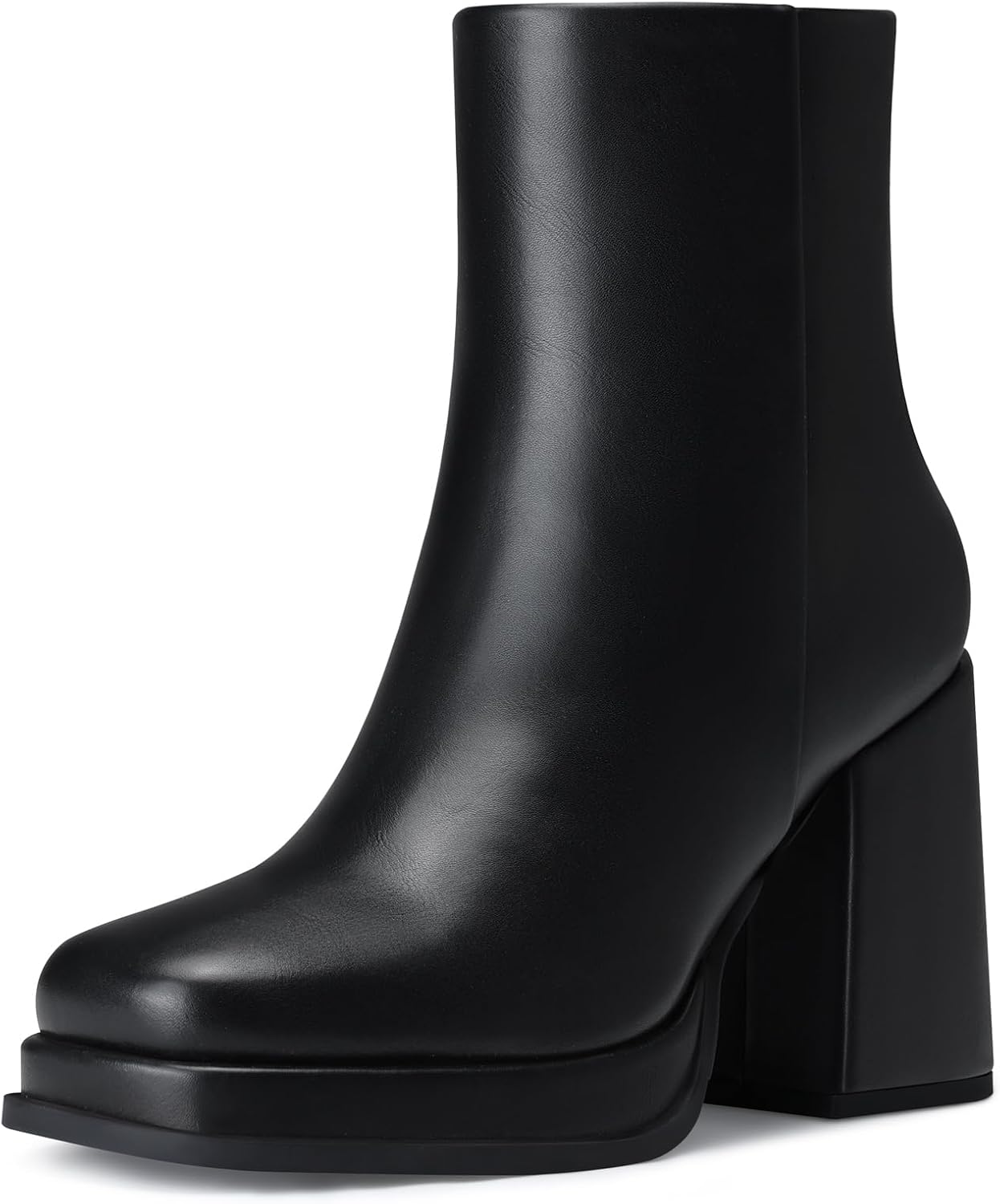 Detalle de CELLENZ Women's Platform Ankle Boots in PU Leather