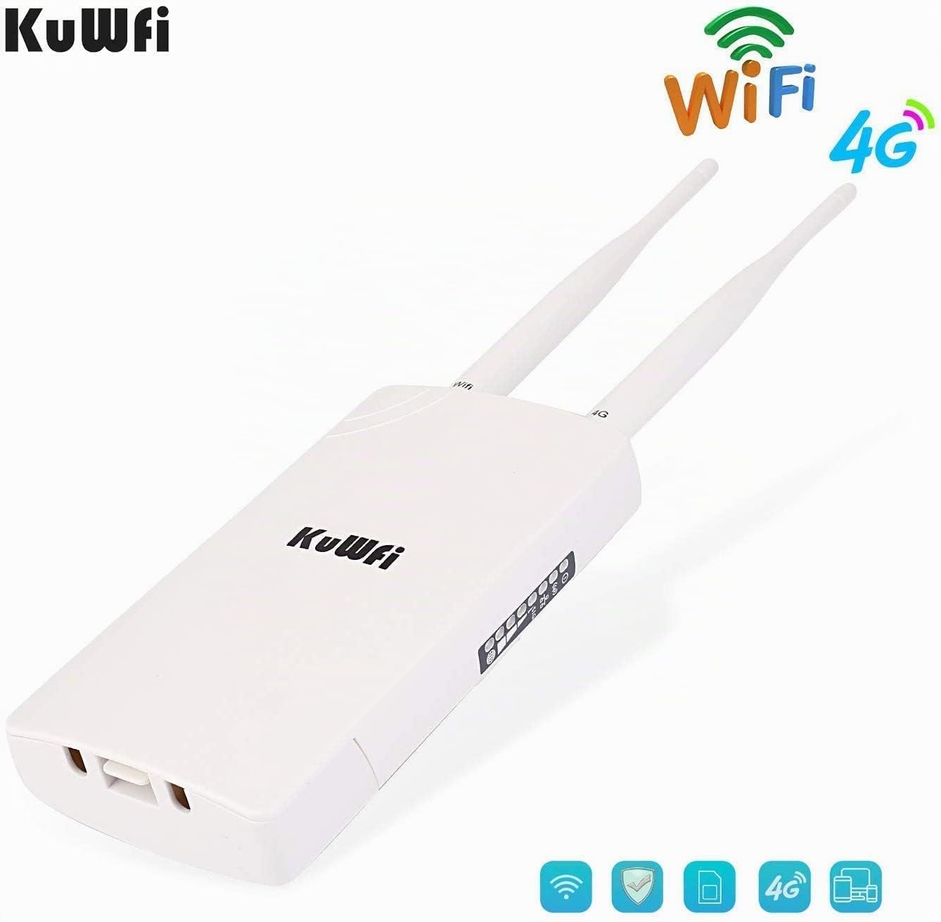 Thumbnail 6 de KuWFi CPF905 Router 4G LTE CAT4 150Mbps esterno con slot SIM e antenne duali