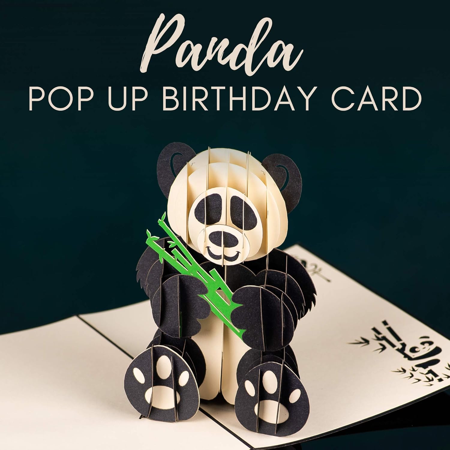 Thumbnail 4 de DEVINE Panda Pop Up Card 3D Greeting Card 📮