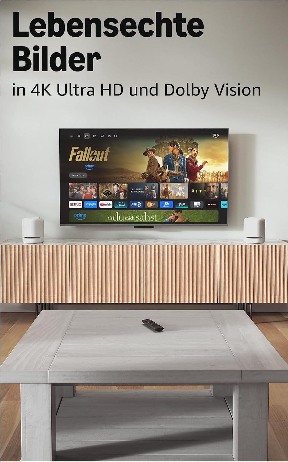 Detalle 2 de Amazon Fire TV Stick 4K Max (neueste Generation) – Wi-Fi 6E, Ambient-TV & Alexa+