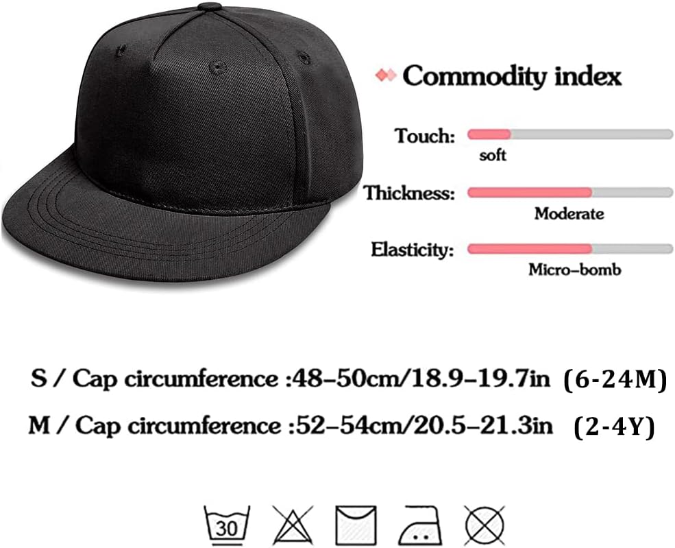 Thumbnail 6 de Malaxlx Baby Baseball Cap – Adjustable Sun Hat for Babies, Toddlers and Kids (6 Months–8 Years)