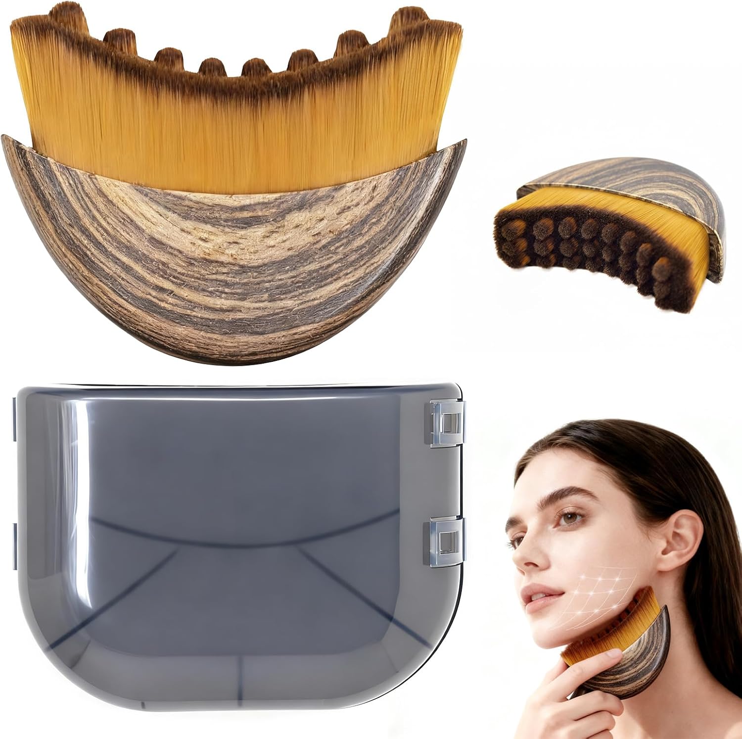 Detalle de Lymphatic Contour Face Brush 🧖♀