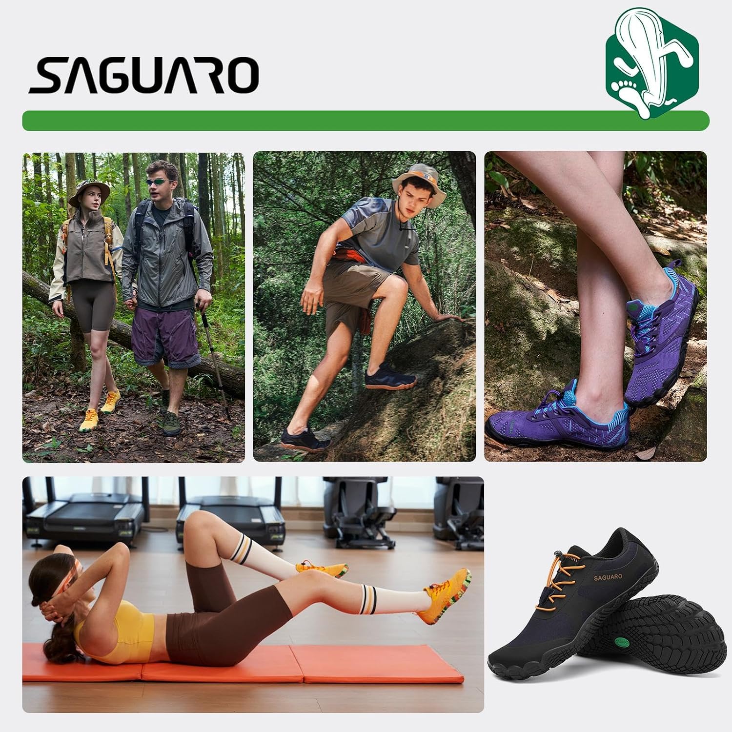 Thumbnail 6 de SAGUARO Barefoot Shoes Scarpe trekking minimaliste
