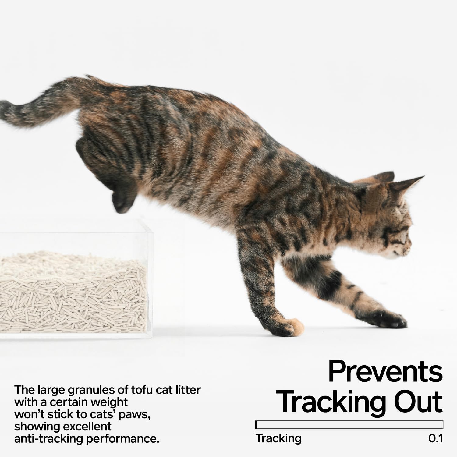 Thumbnail 4 de pidan Tofu Cat Litter (Clumping, Flushable, Ultra Absorbent) — 5.3 lb with 4 Bags