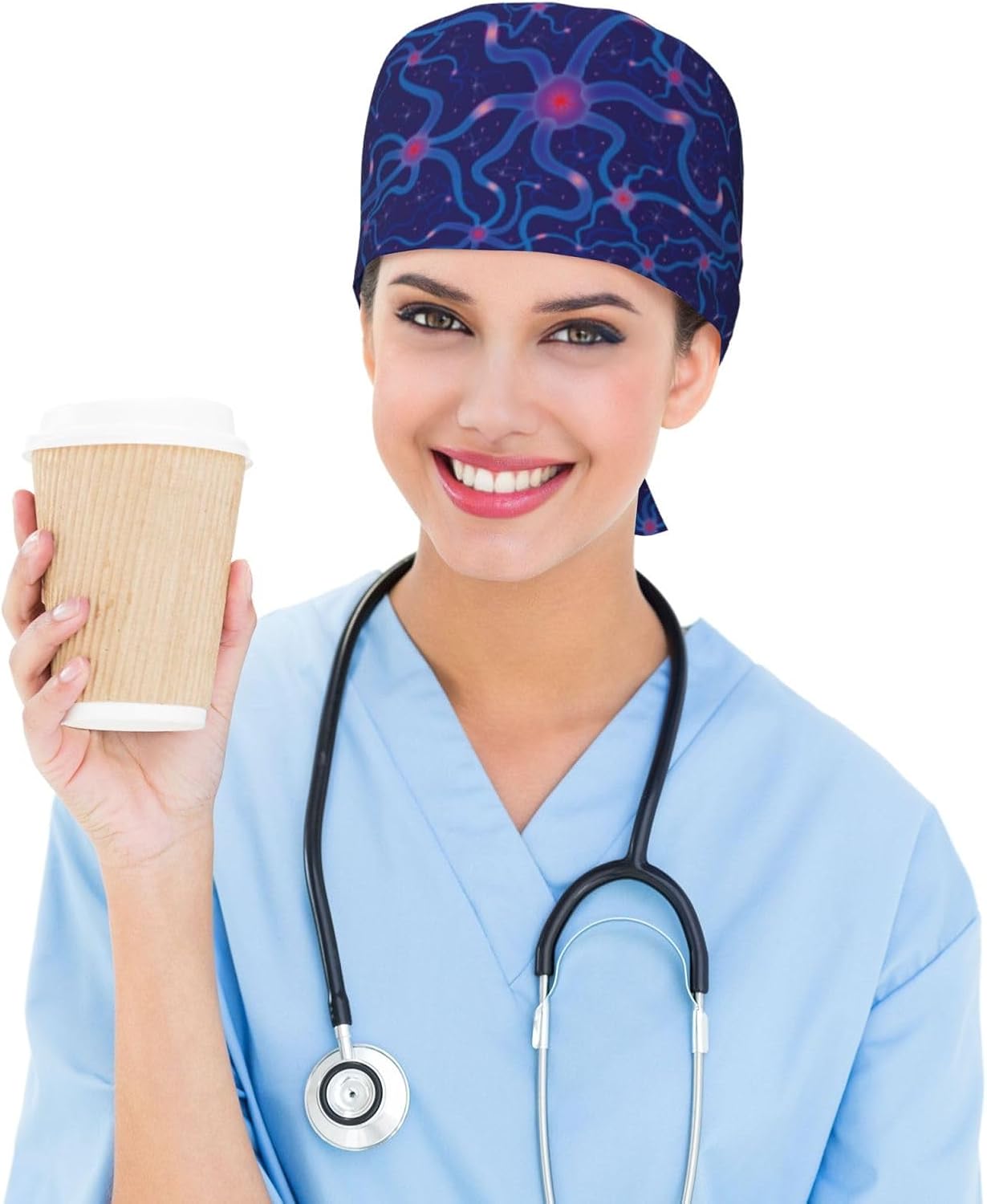 Detalle 2 de Polyester Scrub Cap