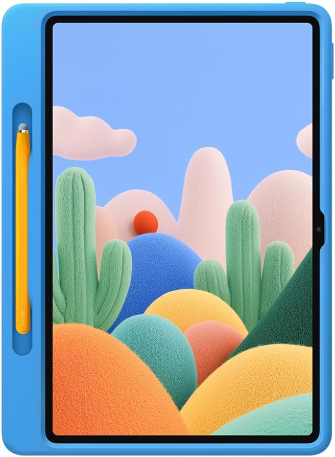 Detalle de Xiaomi 11-Zoll Kinder-Tablet mit Hülle & Stylus (2,5K 90 Hz, 4+128 GB, Wi‑Fi 5) – mattes Glas, 9000 mAh, grau