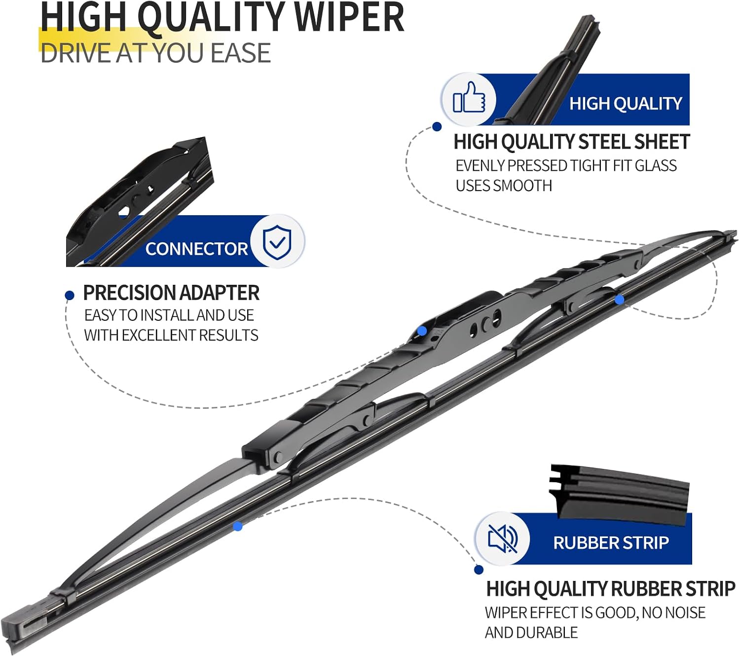 Thumbnail 4 de JINGOU 22" Wiper Blades