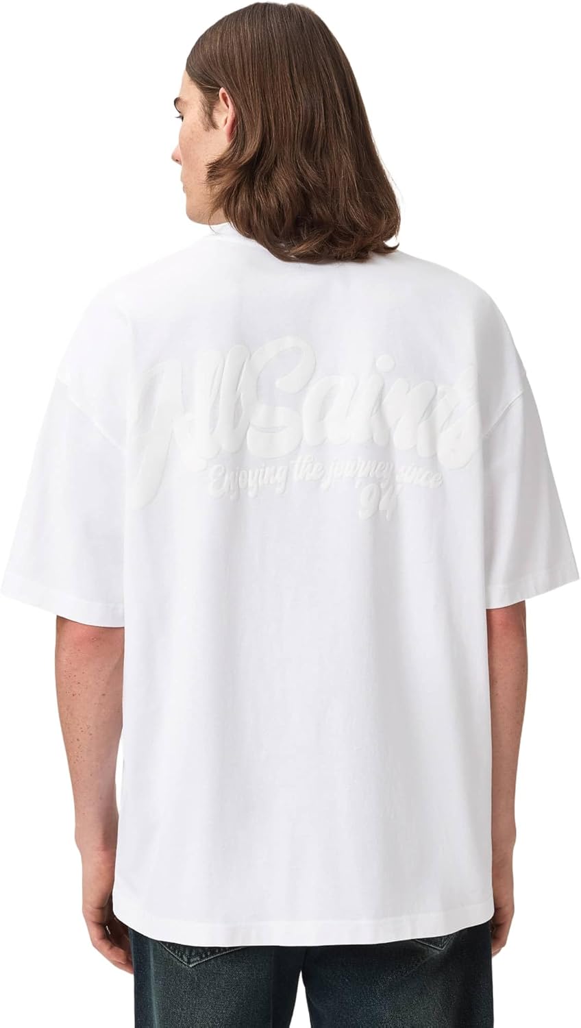 Thumbnail 2 de Allsaints Odyssey SS Crew T-Shirt Homme — T-shirt oversize à col rond