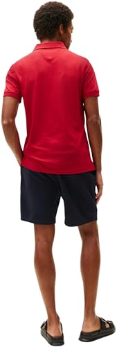 Thumbnail 1 de Tommy Hilfiger Polo de Manga Corta Hombre 1985 Slim Fit Multicolor (Medium Red) – Talla M