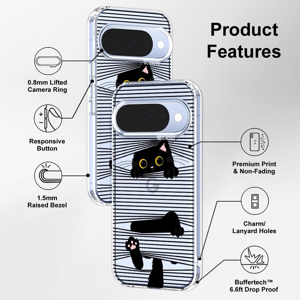 Thumbnail 6 de MOSNOVO Case for Google Pixel 10 & 10 Pro with Buffertech Drop Protection