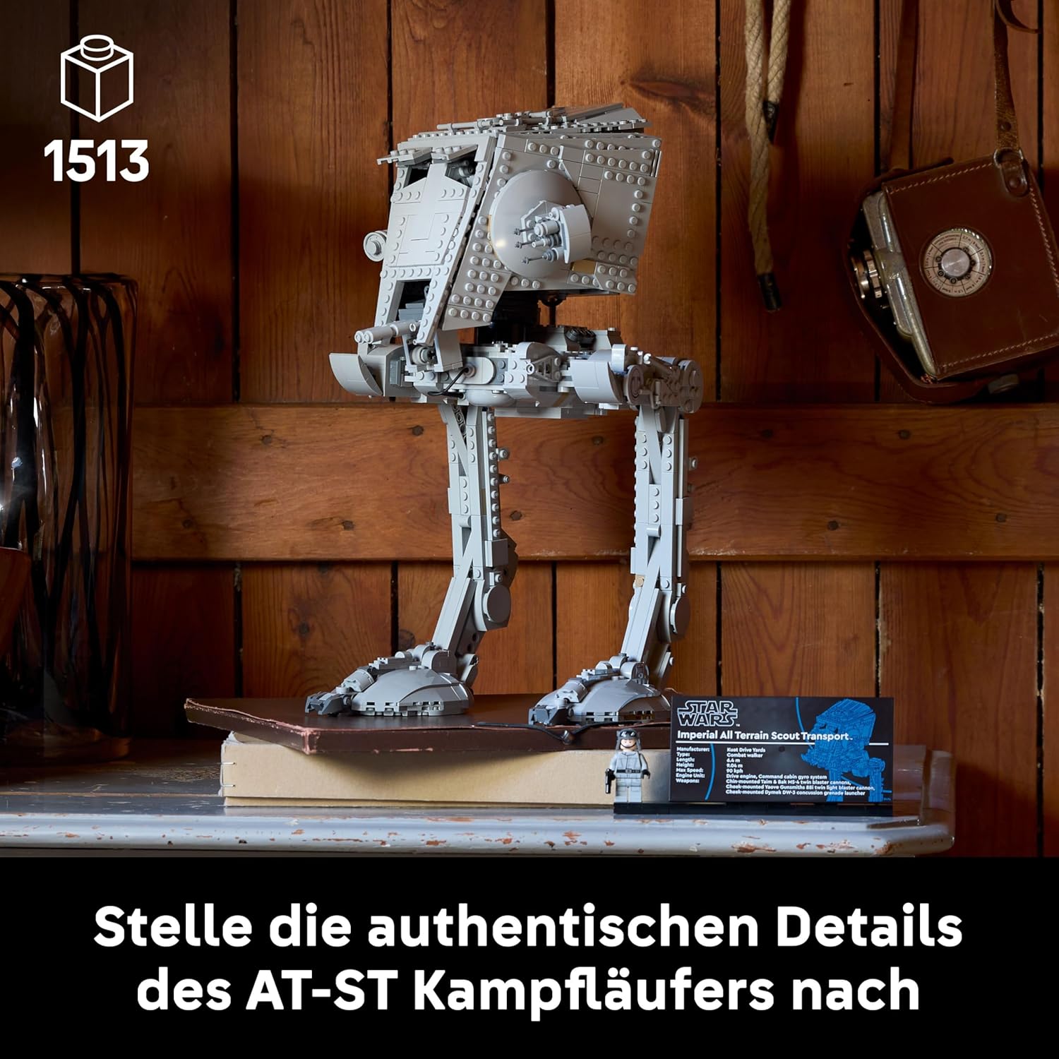 Thumbnail 1 de LEGO Star Wars UCS AT-ST Kampfläufer (75417) – Sammlerstück für erwachsene Baumeister