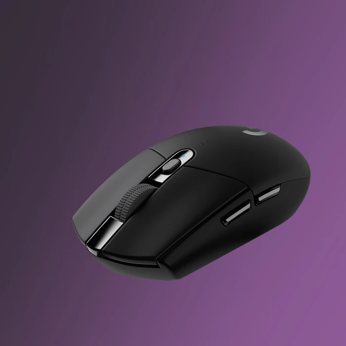 Detalle de Logitech G305 Lightspeed kabellose Gaming-Maus – präzise Sensorik, schnelle Reaktionsfähigkeit und lange Akku-Laufzeit