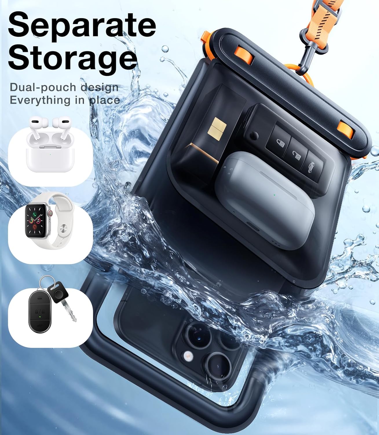 Thumbnail 1 de TORRAS IP68 Waterproof Phone Pouch 7.0