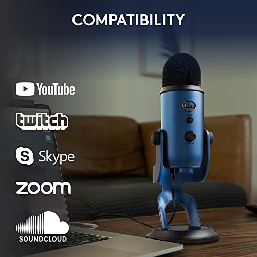 Thumbnail 7 de Logitech Creators Blue Yeti USB Microphone — Midnight Blue