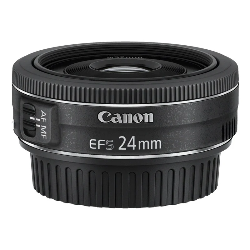 Detalle de Canon EF-S 24mm f/2.8 STM: objetivo pancake ligero para EOS APS-C