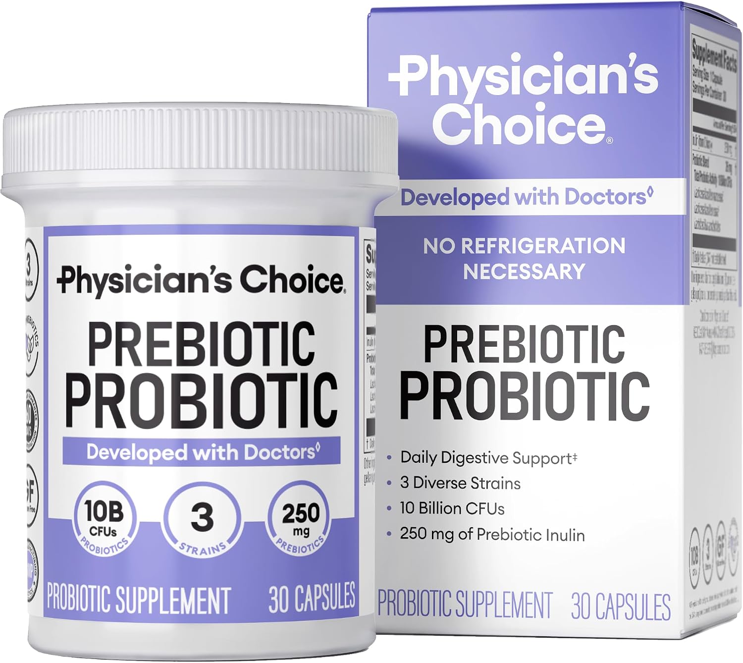 Detalle de Physician's CHOICE Probiotic Supplement with 10 Billion CFU