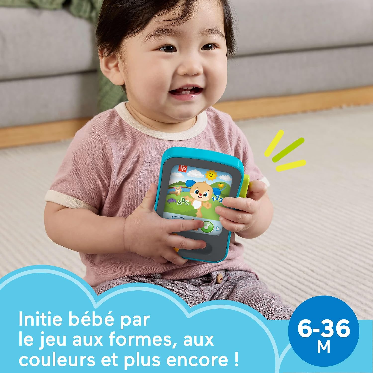 Detalle 2 de Fisher-Price JFK28 lecteur d’histoires 6 mois
