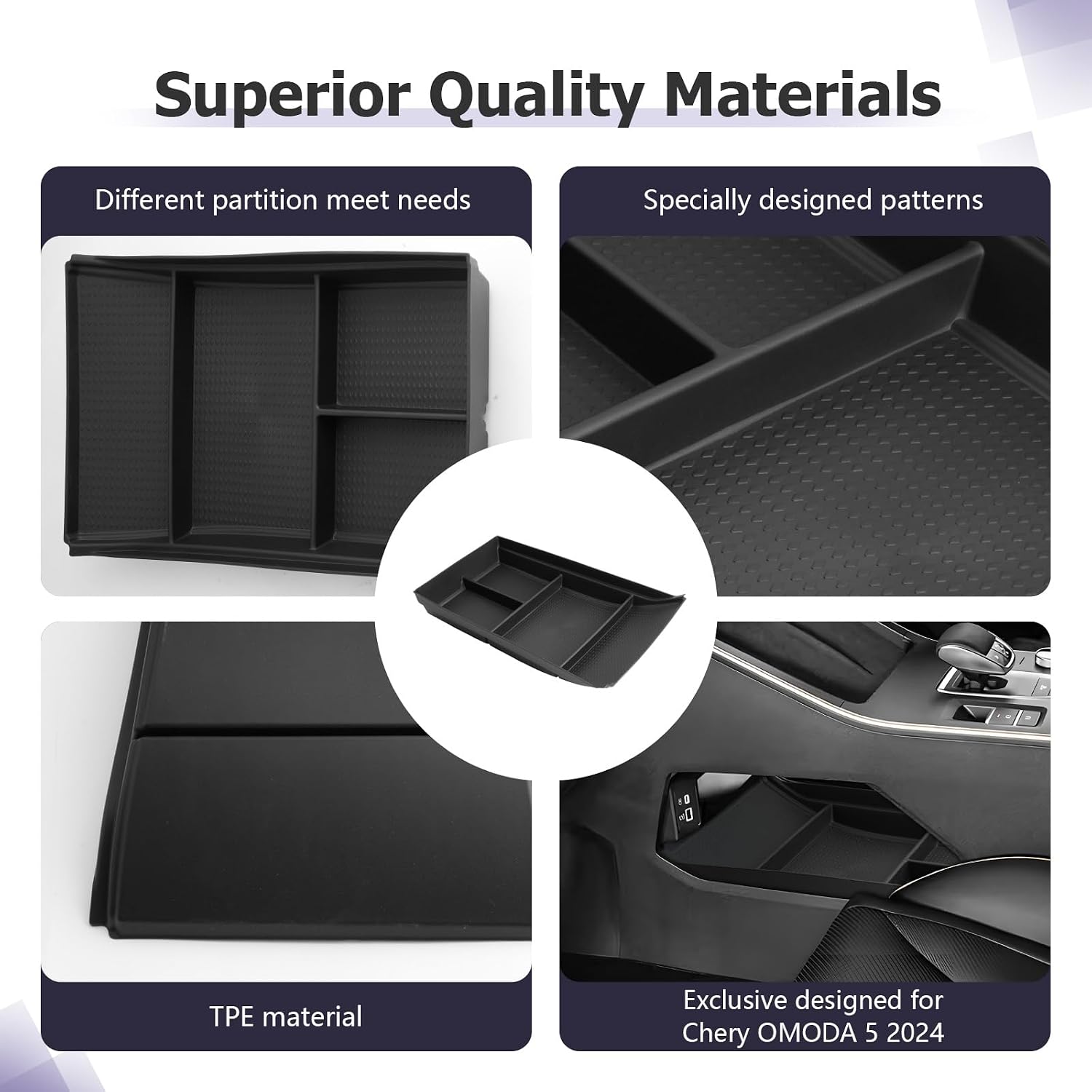 Thumbnail 4 de LUWU Omoda 5 Centre Console Organizer