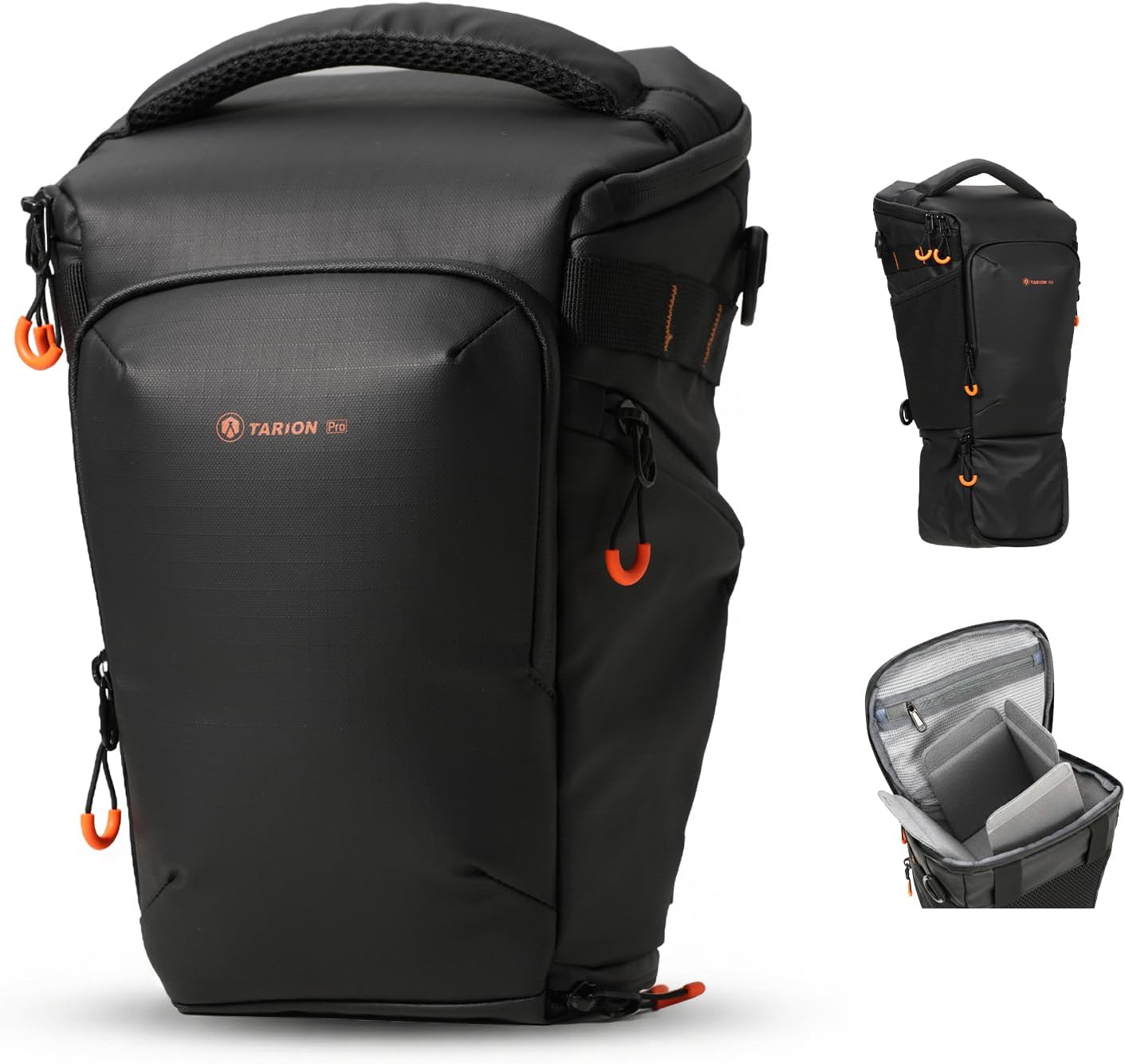 Detalle de TARION DSLR Small Camera Bag - Expandable SLR Sling Bag Case with Detachable Strap & Waterproof Raincover (TriadPack)