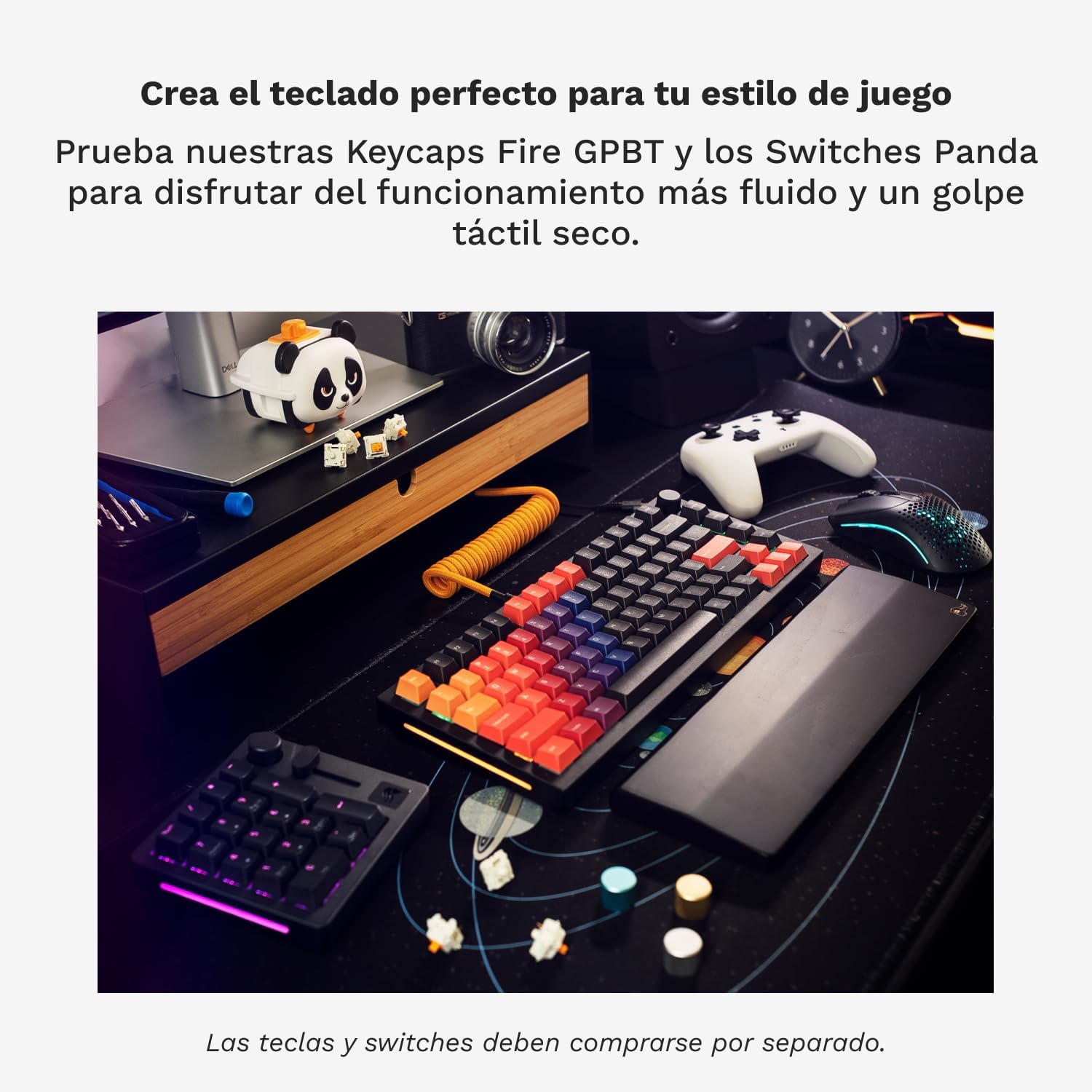Thumbnail 2 de Glorious GMMK PRO 75% Barebones 🖥️ Teclado mecánico modular, RGB