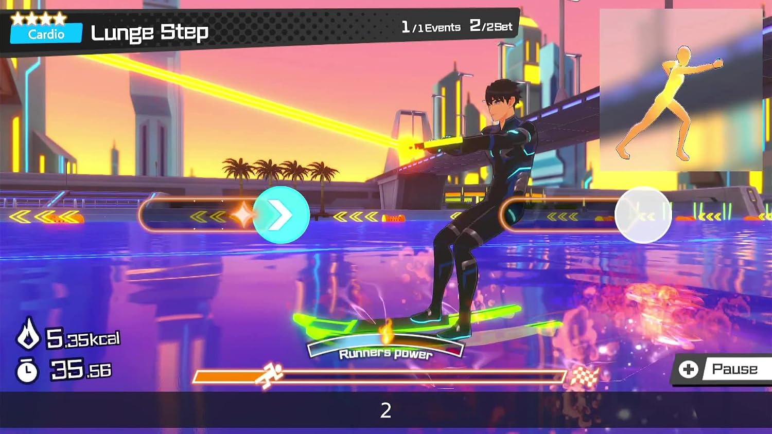 Detalle de Fitness Circuit – Kurzes, effektives Training auf der Nintendo Switch
