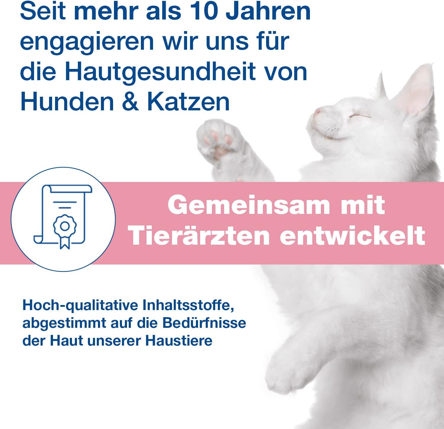 Detalle de DOUXO S3 CALM Dischetti Pulizia Cani e Gatti – 30 pezzi, calmante per pelli sensibili