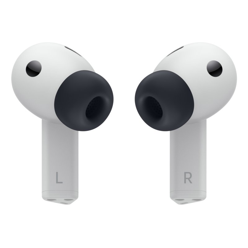 Detalle de Samsung Galaxy Buds3 FE: auriculares TWS con ANC y micrófonos (gris)