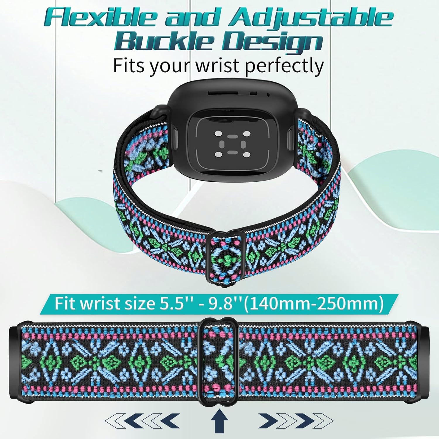 Thumbnail 3 de Tiptops Versa 4/Sense 2 5-pack nylon straps