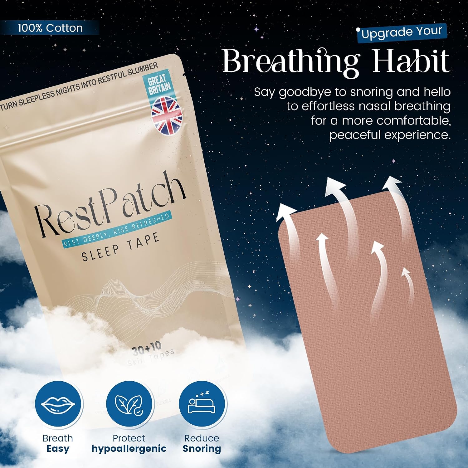 Thumbnail 6 de Rest Patch Mouth Tape 40 sleep tracker