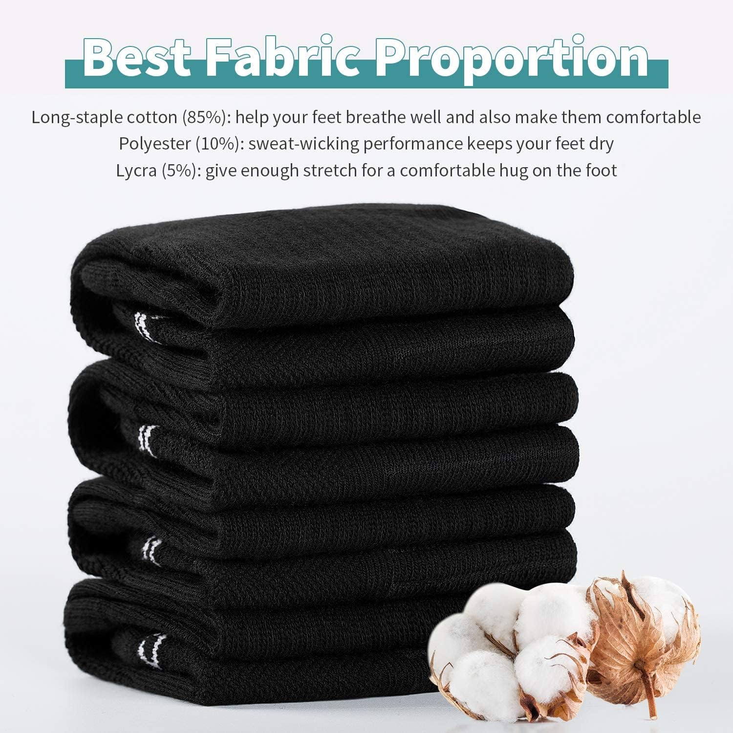 Thumbnail 5 de Thermal Crew Socks 6 Pairs for Running