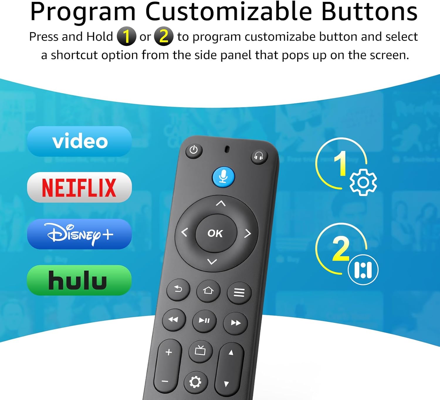Thumbnail 5 de Replacement Voice Remote Control for TV Stick