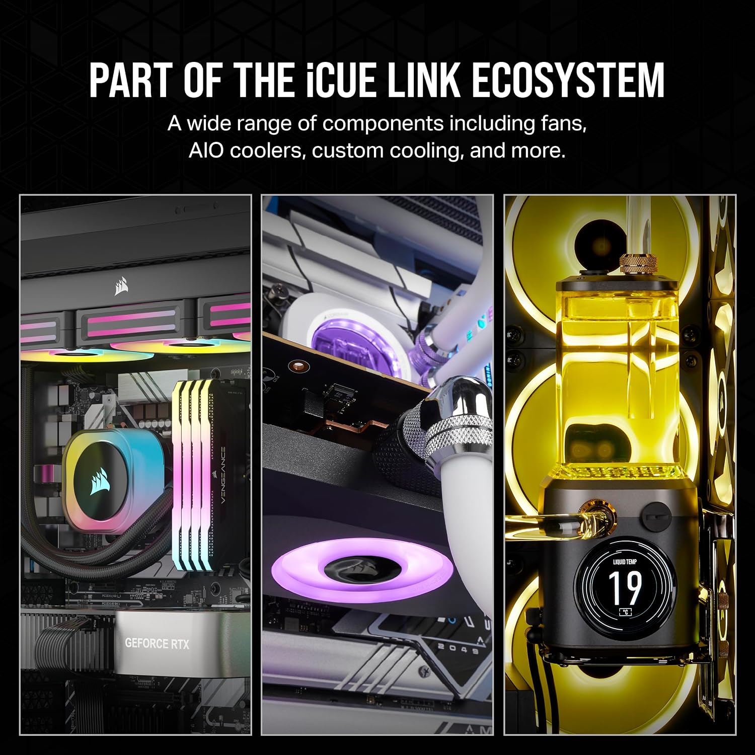 Thumbnail 6 de CORSAIR QX120 RGB fan