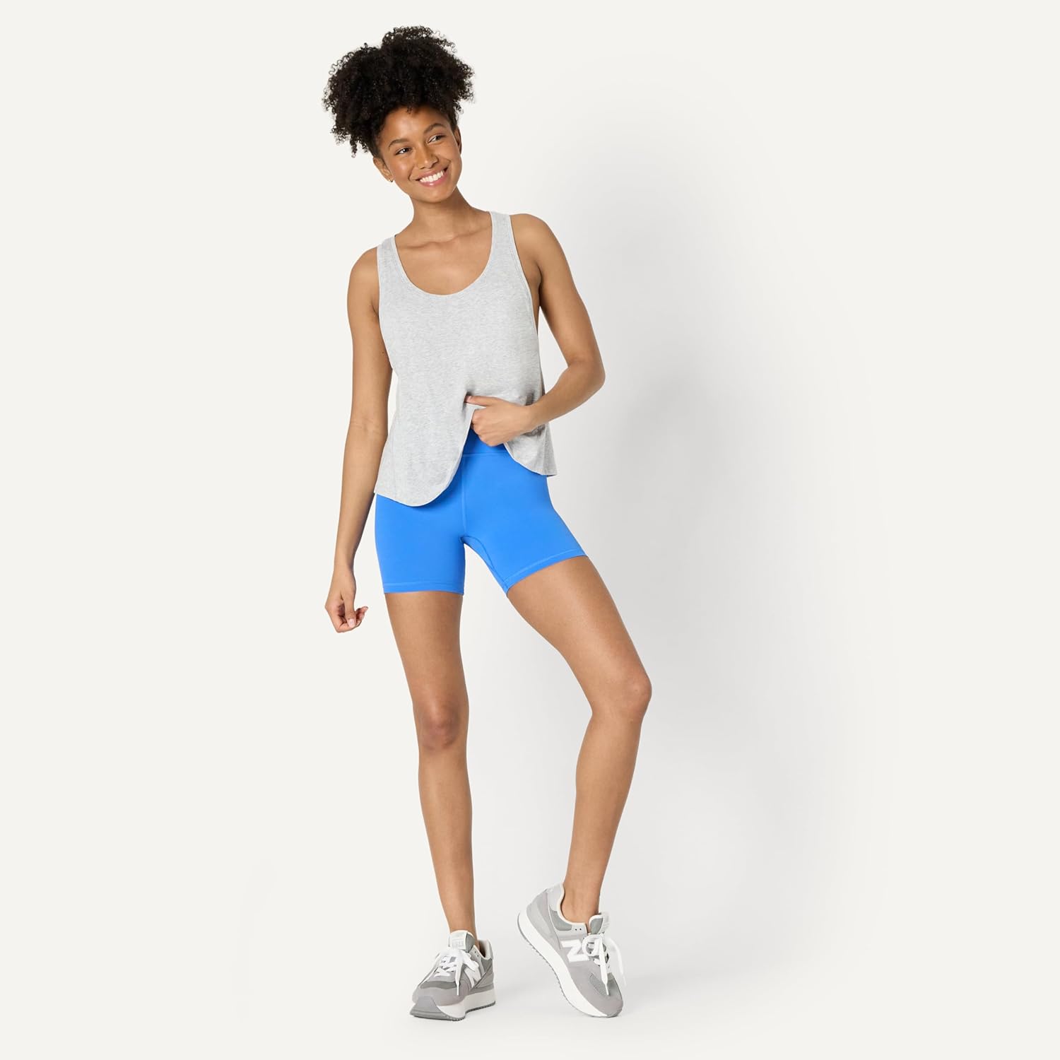 Thumbnail 4 de Leichtes Damen Yoga-Workout-Tanktop mit Relaxed Fit aus Baumwoll-Modal-Mischung