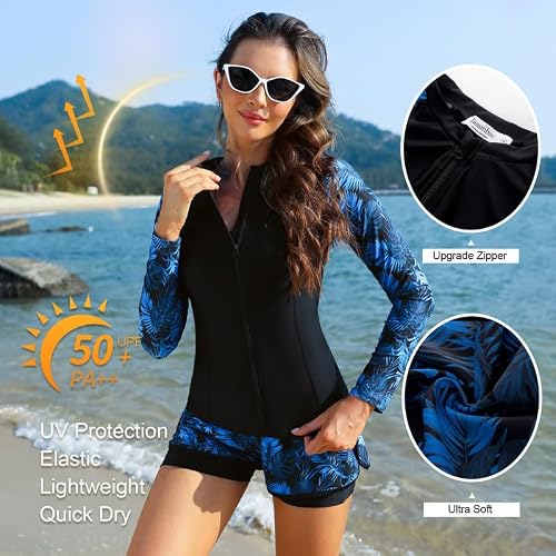 Detalle de JASAMBAC rash guard swimsuit set