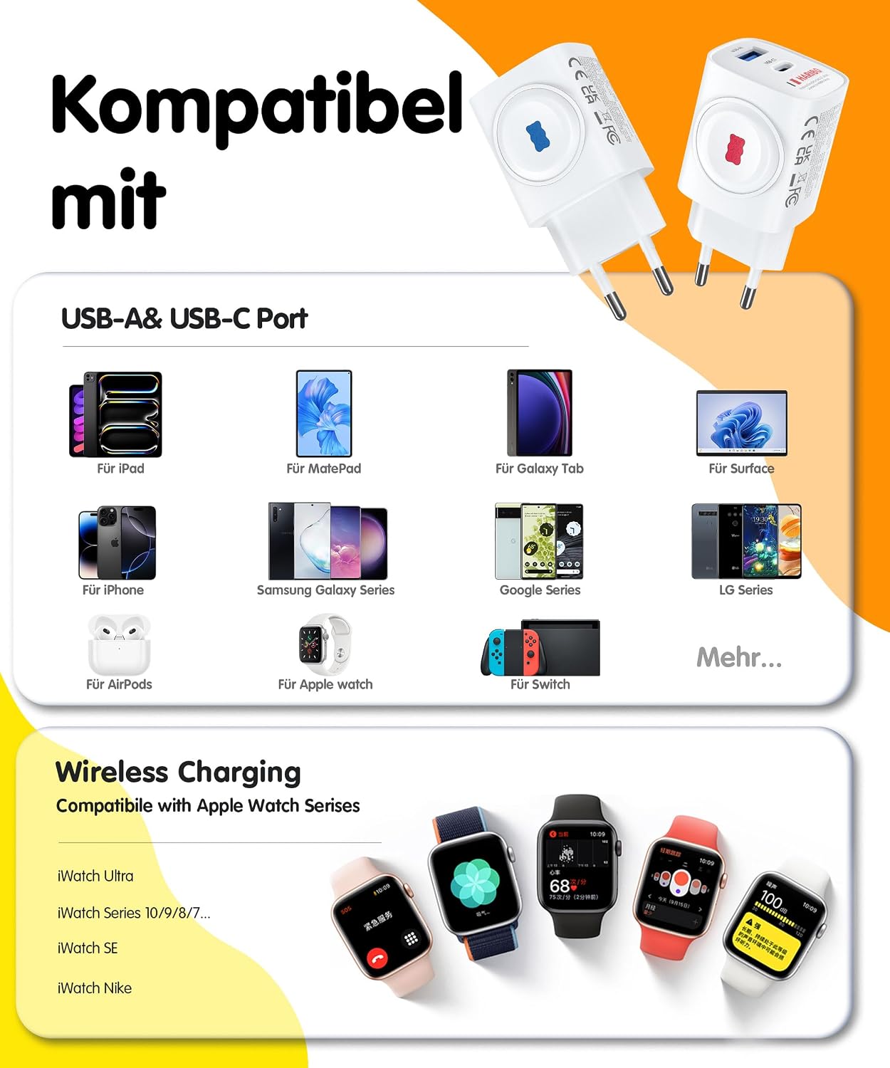Thumbnail 6 de HARIBO 3‑in‑1 Ladegerät 20W USB‑C