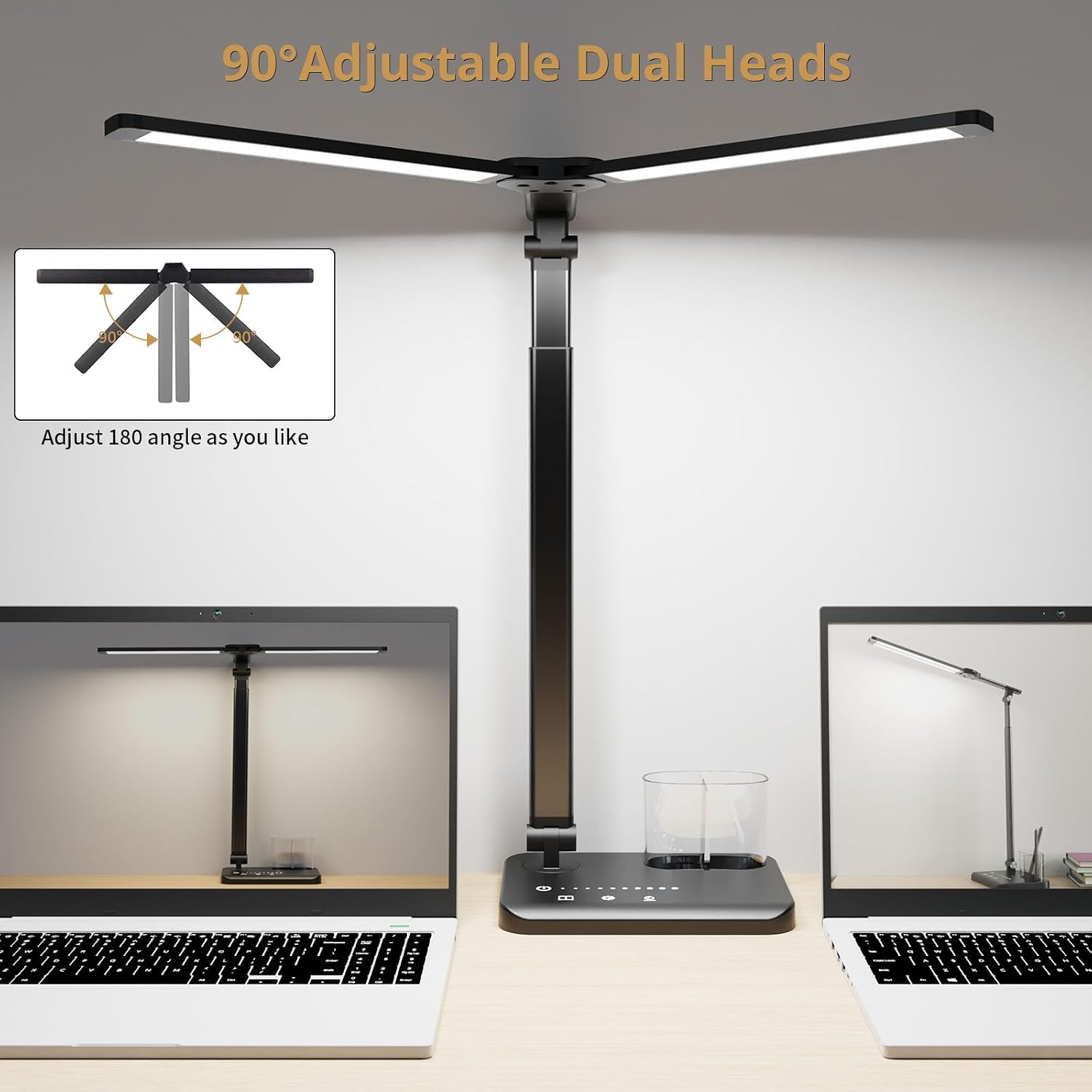 Detalle de Woputne Dual Head desk lamp 15W