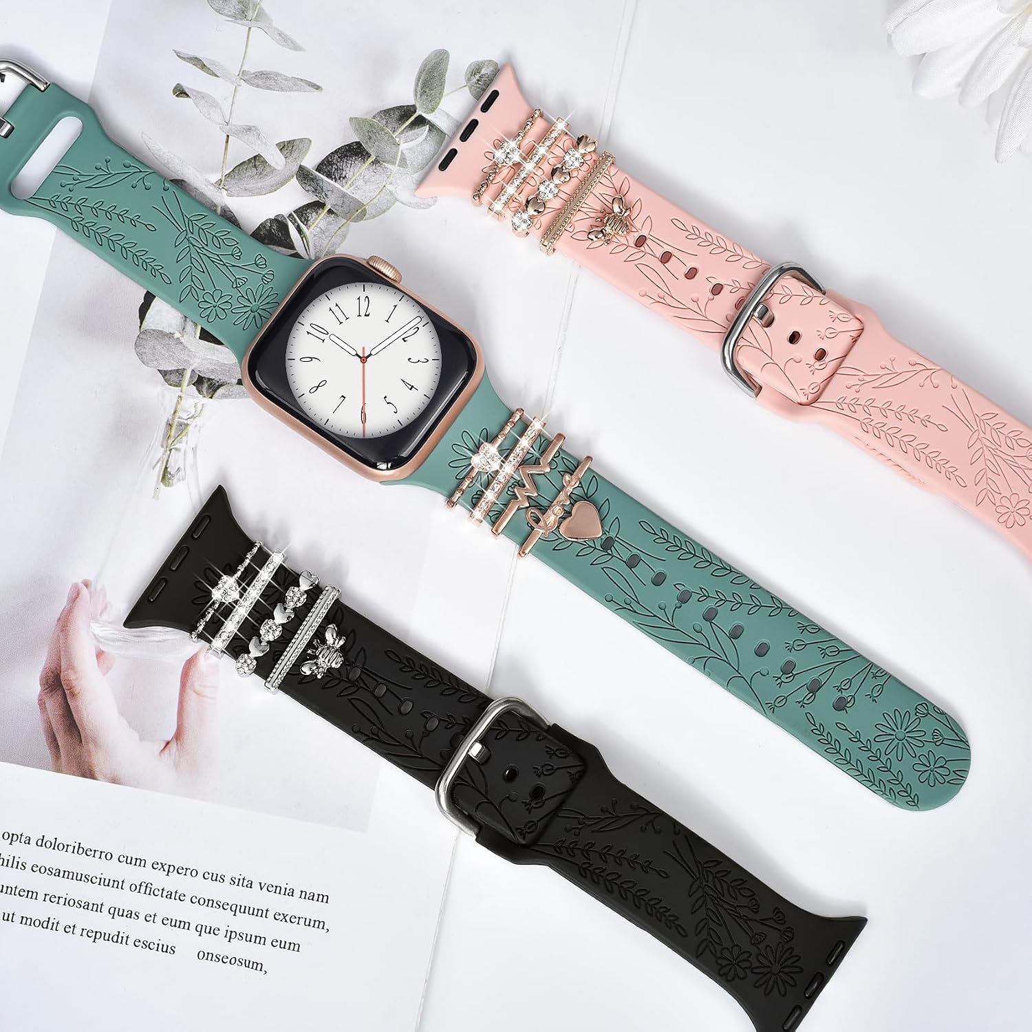 Detalle 1 de ORATYFAN Silicone Apple Watch Band