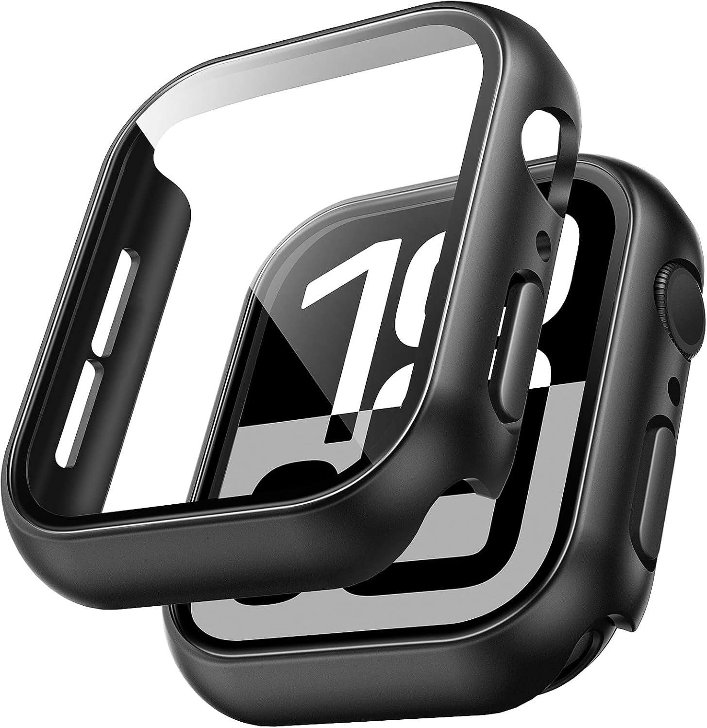 Detalle de TAURI Cover per Apple Watch 46mm 9H 🕶