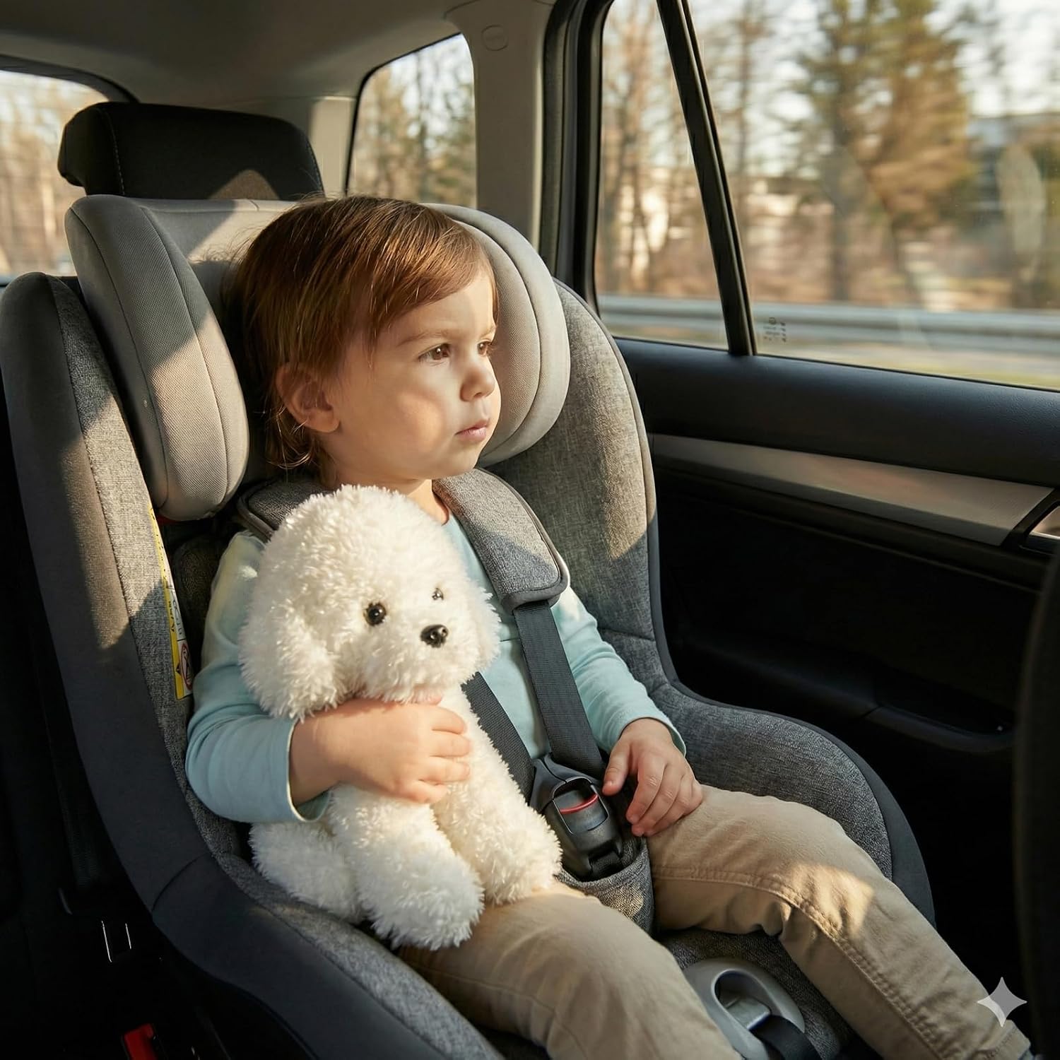 Thumbnail 5 de WEIGEDU White Toy Poodle Stuffed Animal — 12.6-Inch Plush Puppy for Kids and Babies