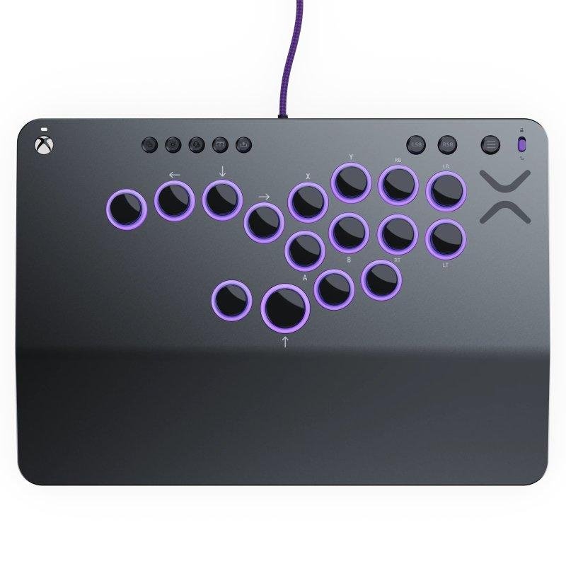 Detalle 2 de Fightstick PDP Victrix Pro KO Leverless 16 Botones RGB – USB Series X/PC
