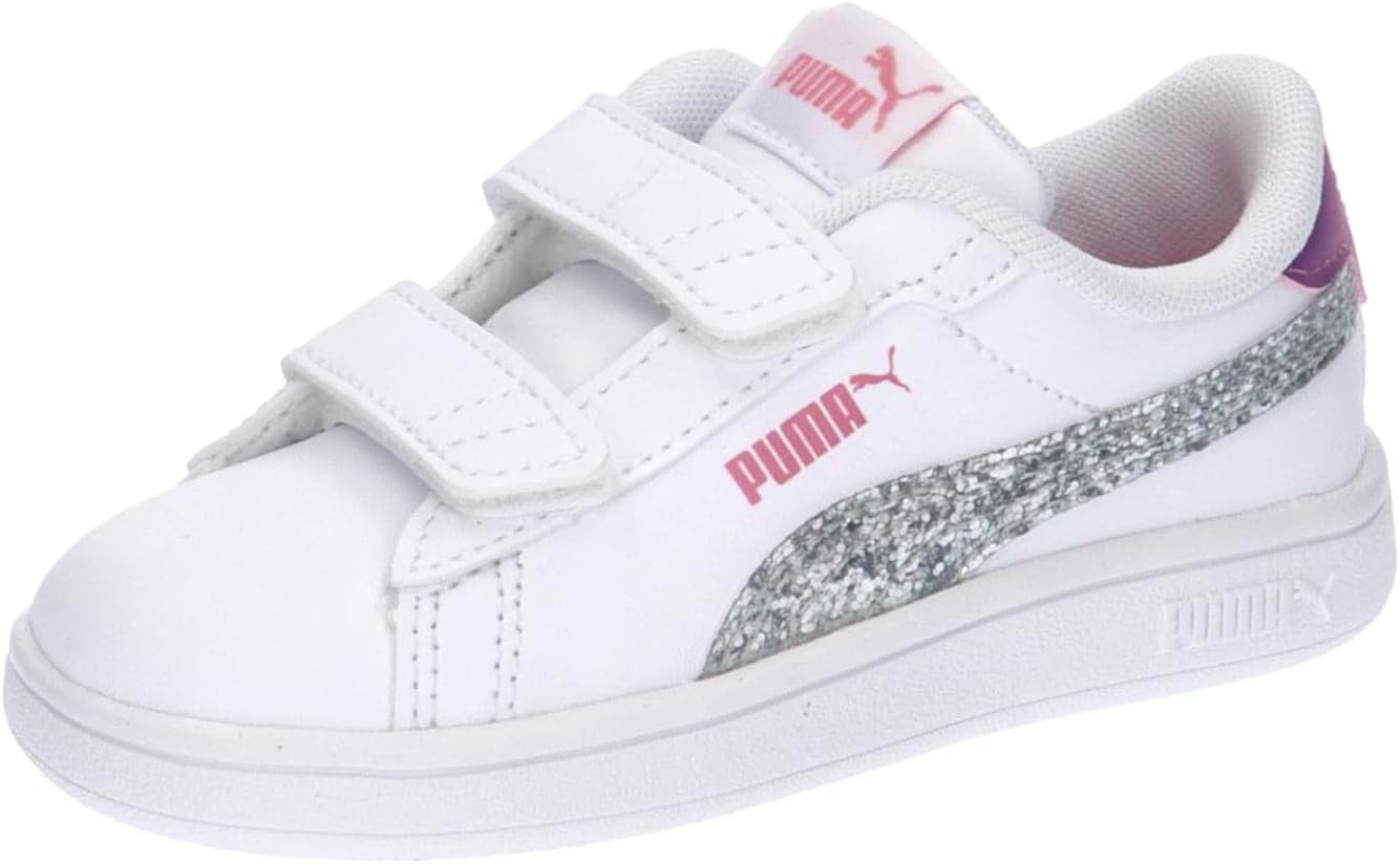 Thumbnail 6 de PUMA Smash 3.0 Leather V: sneakers in pelle per bambini