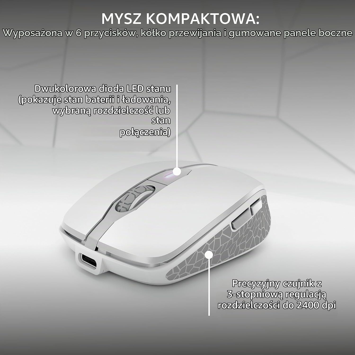 Thumbnail 5 de CHERRY DW 9100 Slim – bezprzewodowy zestaw klawiatury i myszy QWERTZ