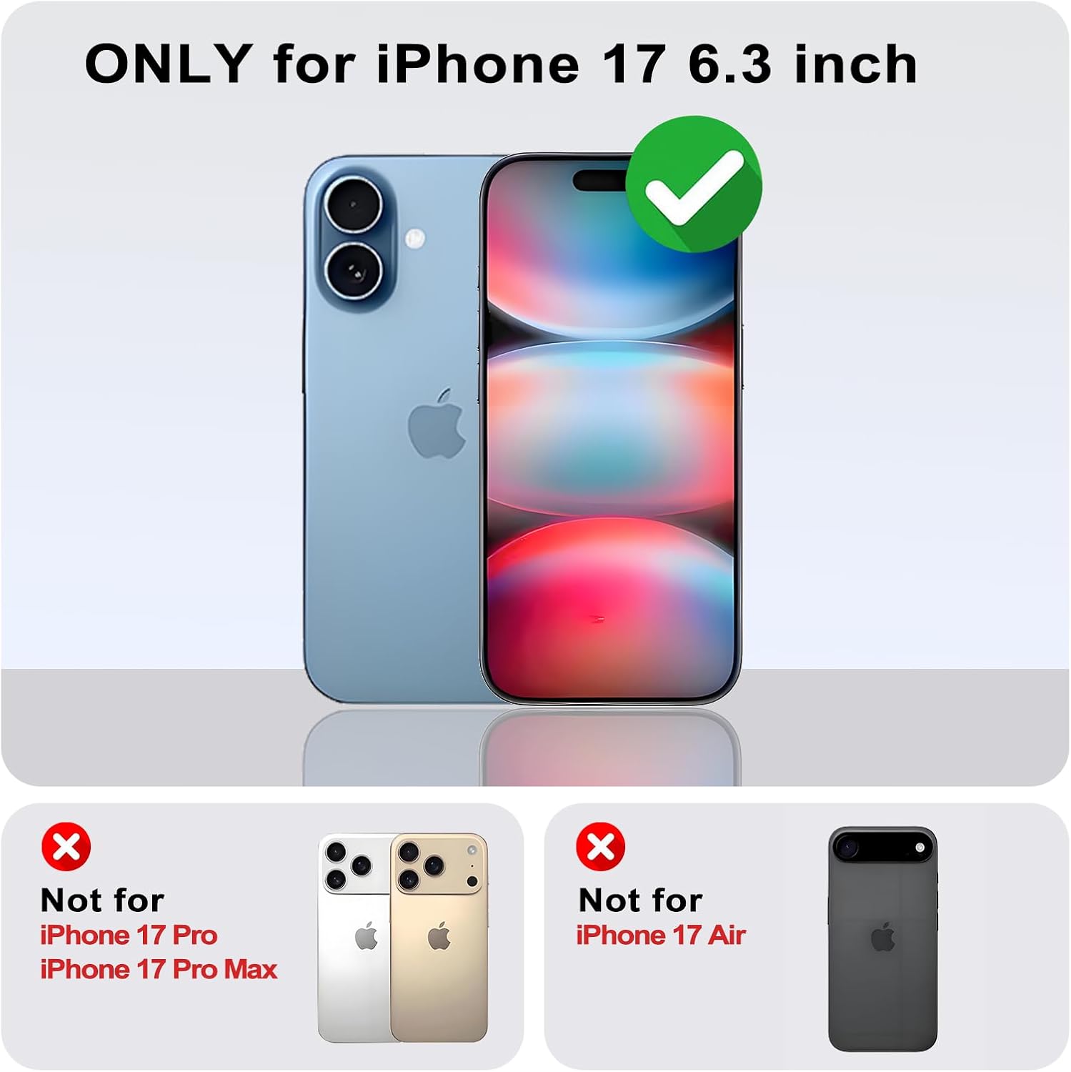 Thumbnail 1 de Sage Green iPhone 17 case, 6.3 inch