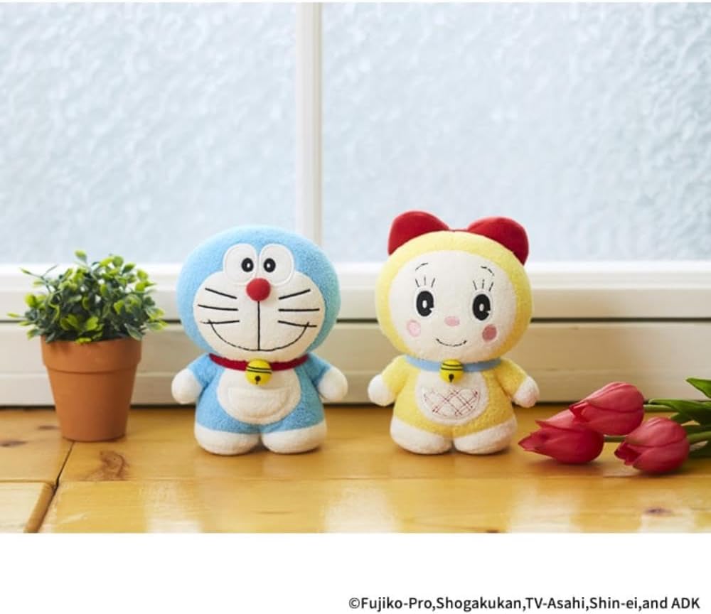 Detalle de セキグチ とことこくらぶ ドラえもん ぬいぐるみ 699643 立ちポーズ・ポリエステル製